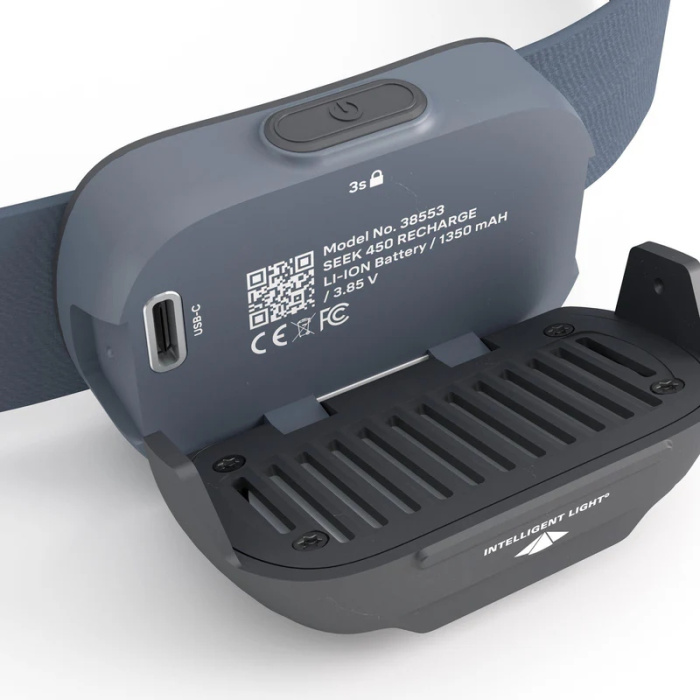 Czołówka Silva Seek 450 Recharge Stormy Sky